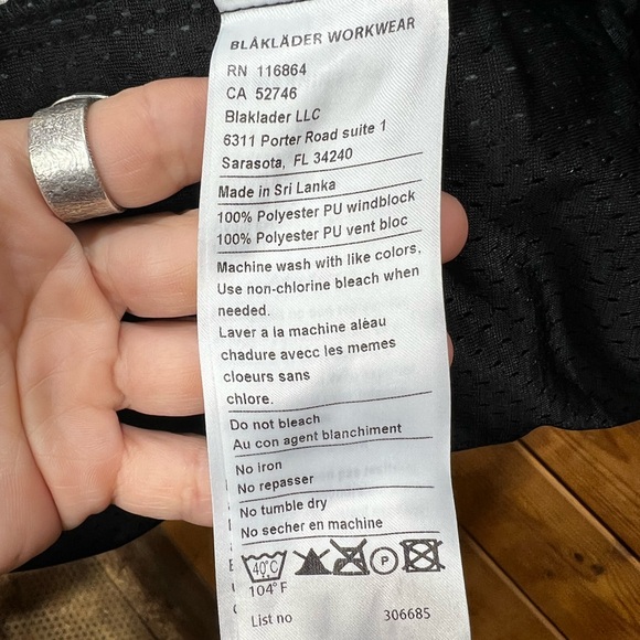 Blåkläder Workwear Fleece Cotton Rugged Tradesman Utility Vest Small Unisex - Picture 12 of 13